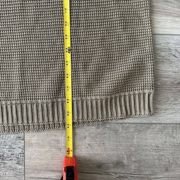 Tommy Bahama Relax Men's Size XXL Shawl Neck Pullover Waffle Knit Sweater - Picture 5 of 8